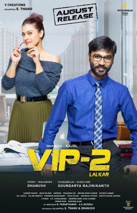 VIP 2 - First Look Posters Tamil Movie, Music Reviews and News