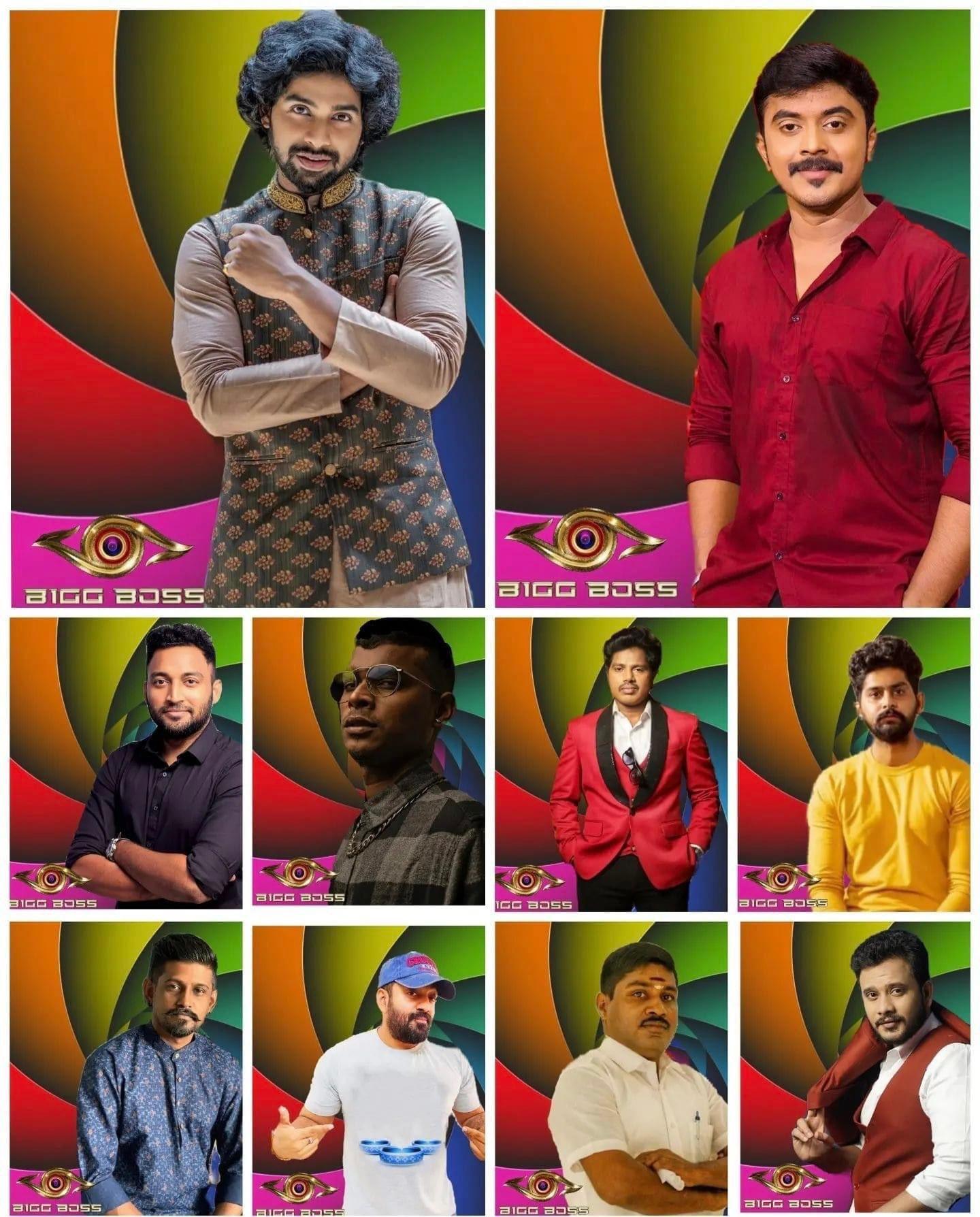 Bemyndige tiggeri Smitsom Bigg Boss Tamil 6 Contestants List Tamil Movie, Music Reviews and News
