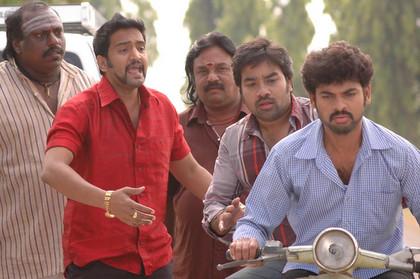 Santham plays the villain