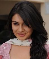 Hansika as a school girl