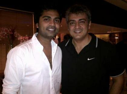 Simbu meets Ajith in Mumbai