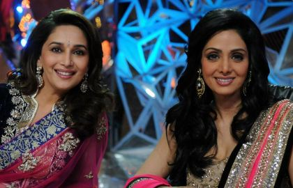 Sridevi and Madhuri at Jhalak Dikhlaa Jaa