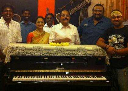 DSP begins work on Ajith's film