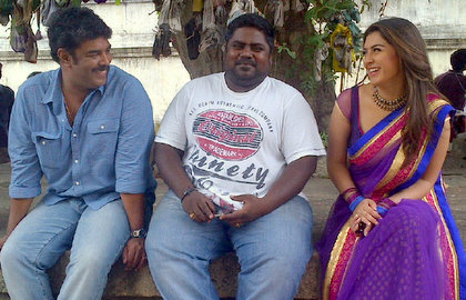 Theeya Velai Seiyyanum Kumaru Shooting Spot