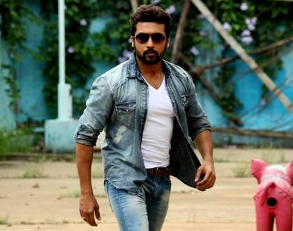 Suriya Test shoot for Lingusamy film