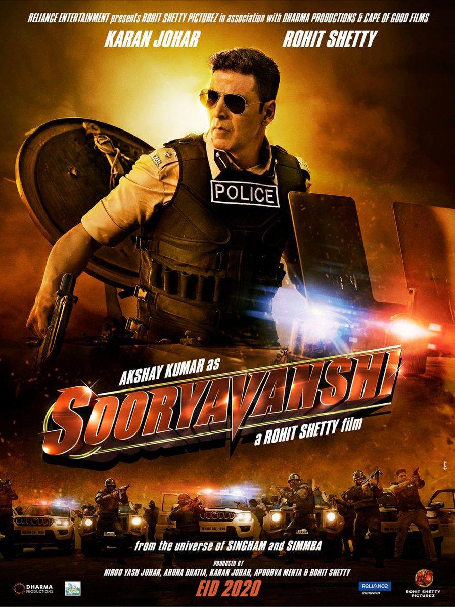 Sooryavanshi First Look Starring Akshay Kumar Hindi Movie, Music ...