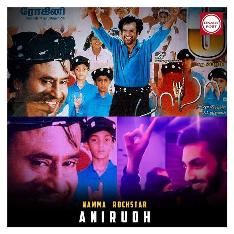 45 Years of Rajinism: When Anirudh featured on Rajinikanth's film ...