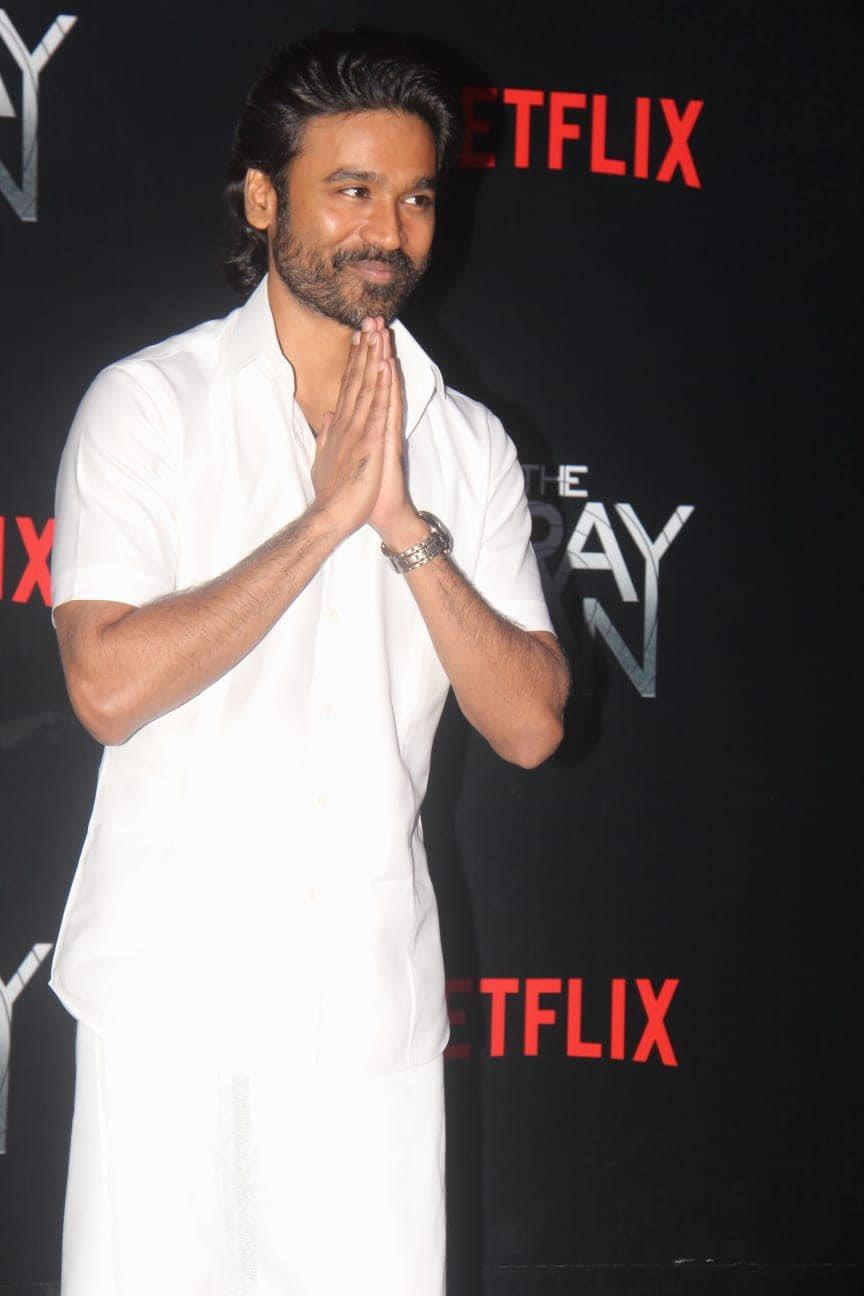The Gray Man Mumbai Premiere: Dhanush And Russo Brothers Arrive In