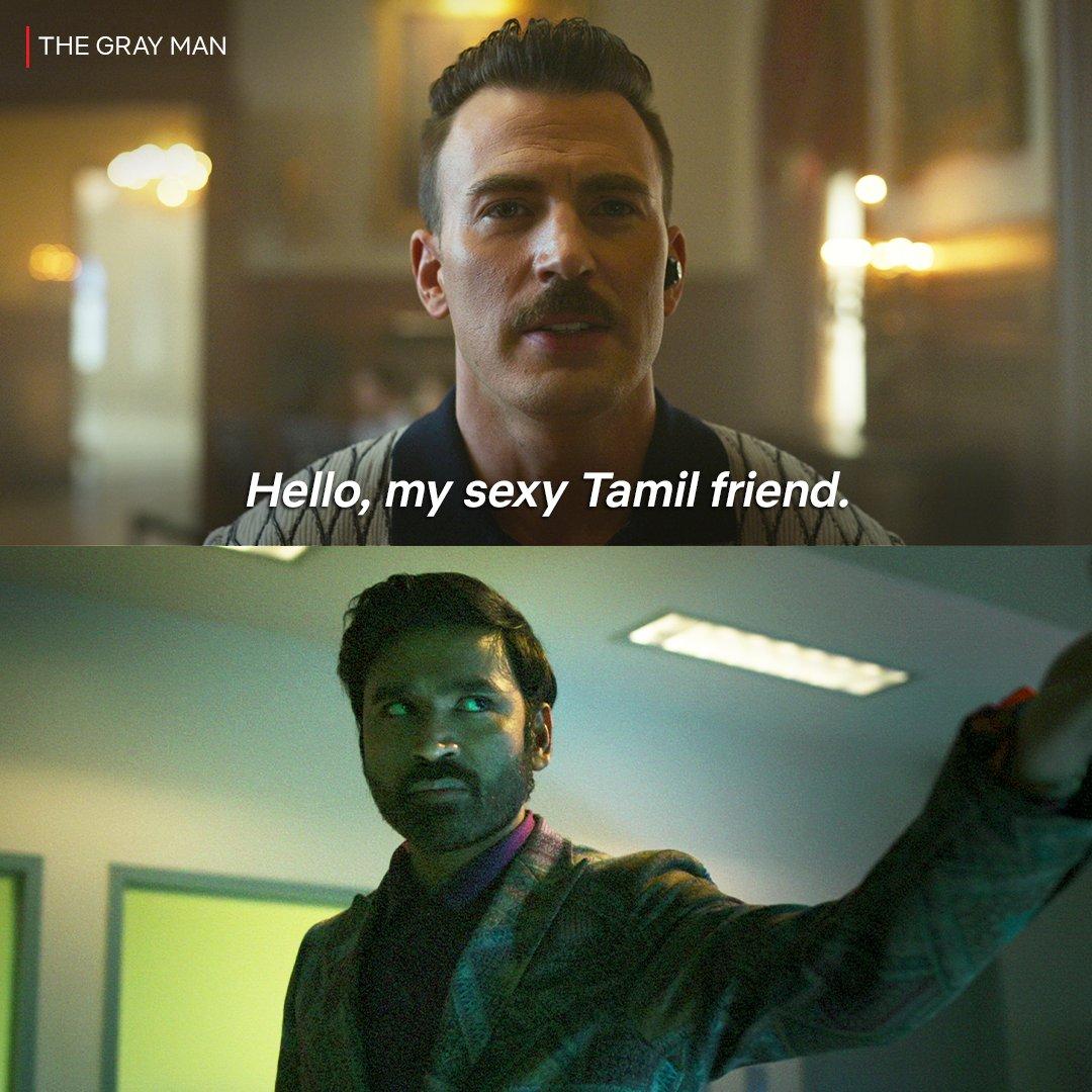The Tamil sensation Dhanush stars in The Gray Man - Buzzer