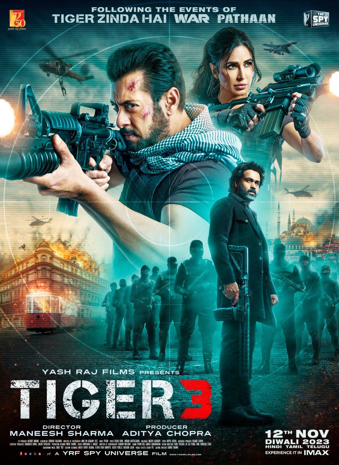 Tiger 3 hindi Movie - Overview