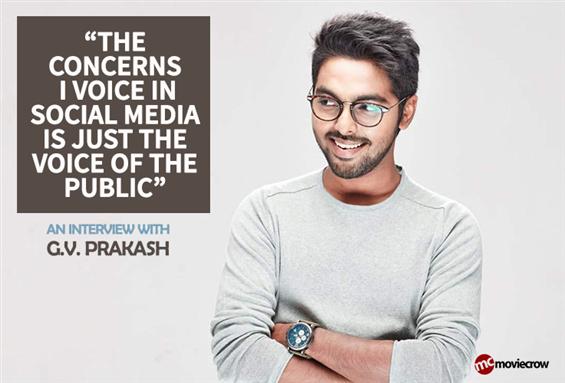 GV Prakash interview