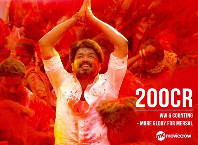 200 CR WW & counting - more glory for Mersal
