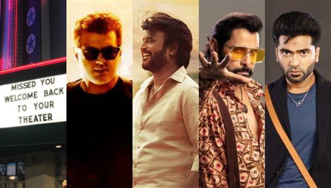 28+ Tamil Movies gear up for release as Movie Theaters re-open!