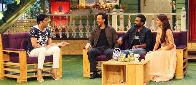 'A Flying Jatt' team promotes the film on The Kapil Sharma Show