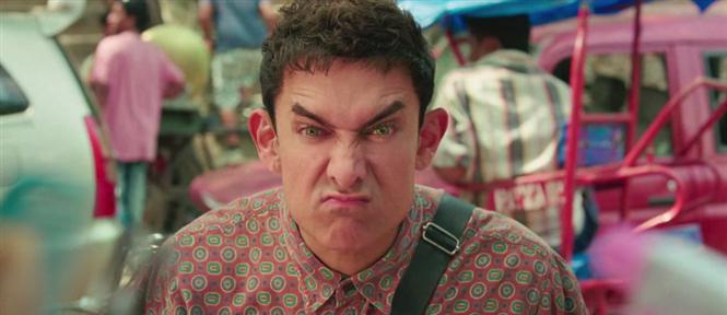 Aamir Khan doesn't blink his eyes in PK film