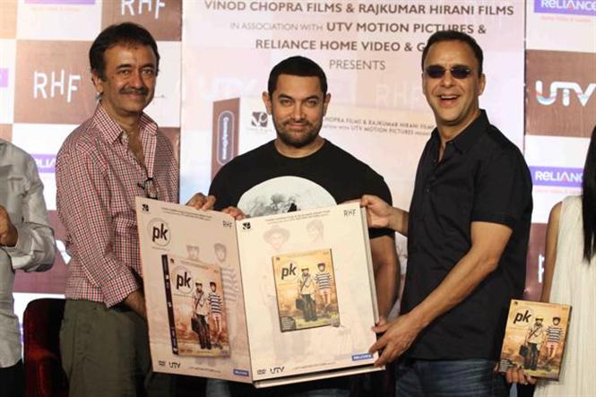 Aamir Khan launches PK DVD