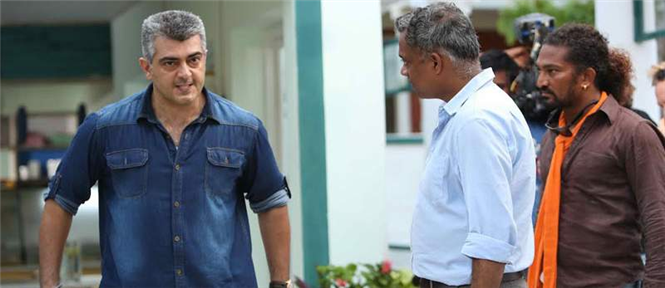 Action at night for Ajith Thala 55