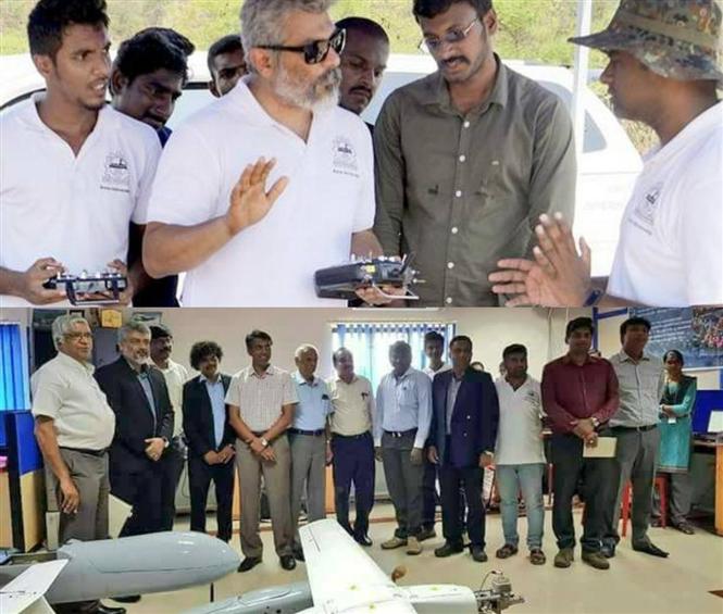 Actor Ajith appointed adviser to MIT's drone project