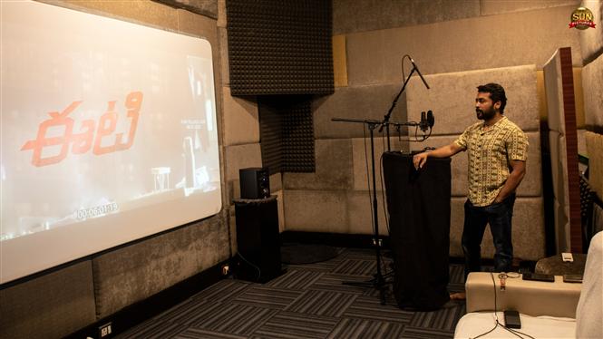 Actor Suriya dubs for ET in Telugu!