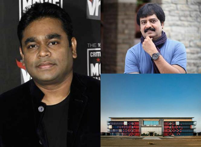 Actor Vivek shares unseen pictures of A.R. Rahman's Studio