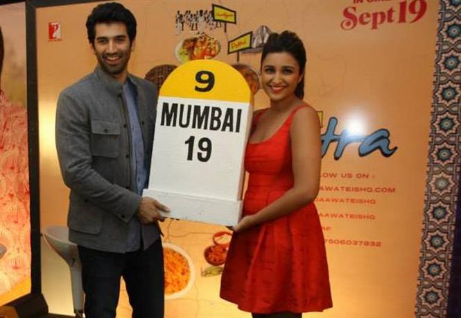Aditya and Parineeti set out on an exciting Food Yatra to promote Daawat-E-Ishq