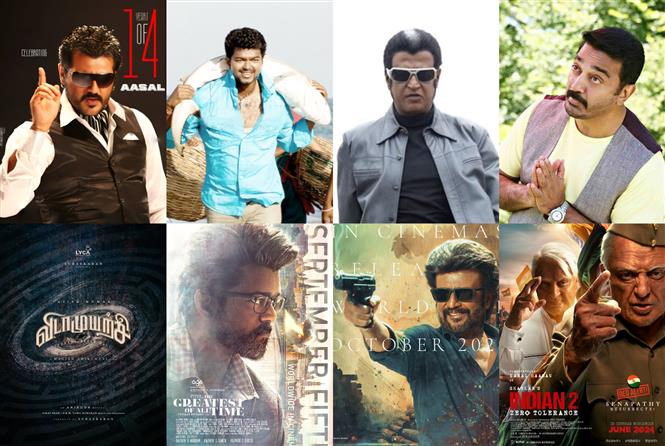 After 14 years, Ajith, Vijay, Rajinikanth, Kamal Haasan movies are releasing in the same year in 2024!