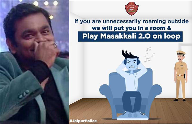 After A.R. Rahman, Jaipur Police takes a dig at Maskali 2!