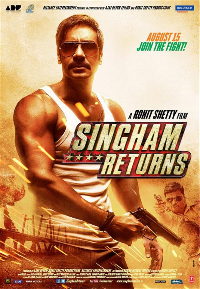 Ajay Devgn Singham Returns First Look