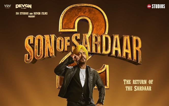 Ajay Devgn Unveils First Look of 'Son of Sardaar 2'; Set to Release on July 25, 2025