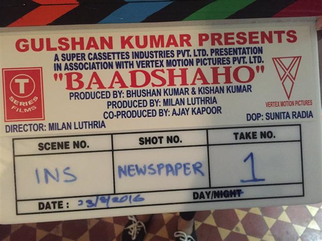 Ajay Devgn's Baadshaho starts rolling today