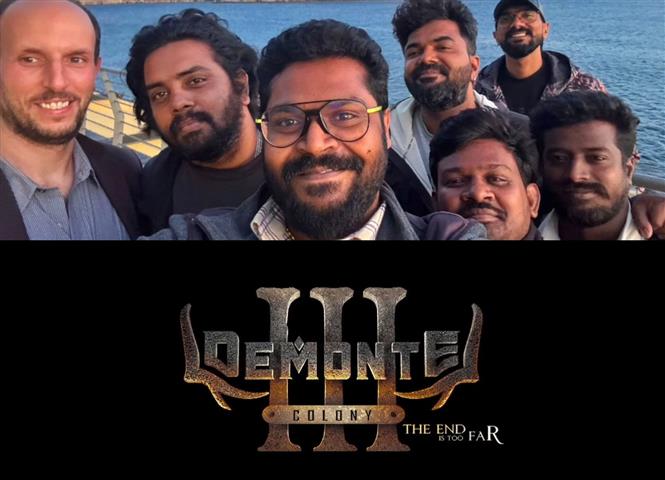 Ajay Gnanamuthu Begins Work on Demonte Colony 3; Production Underway in Malta