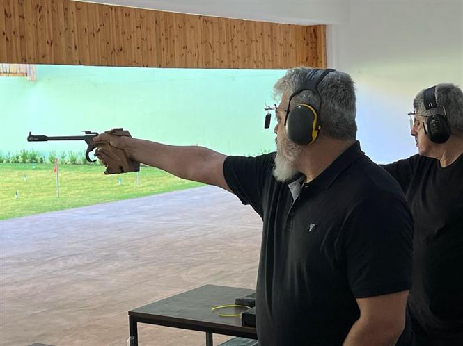 Ajith bags 6 medals at 47th Tamil Nadu State Shooting Championship