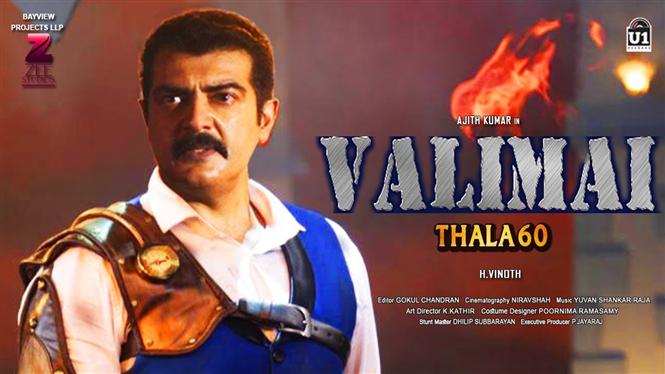 Ajith completes dubbing for Valimai!