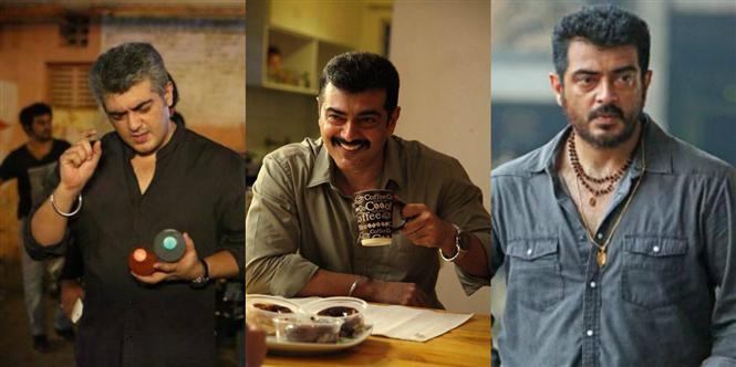 Ajith's bearded look for Ajith 55