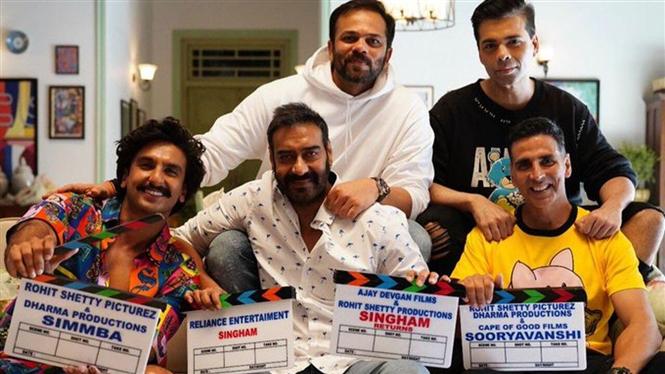 Akshay Kumar, Ajay Devgn & Ranveer Singh team up Sooryavanshi climax 