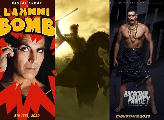 Akshay Kumar blocks three major festive dates of 2020 for his films