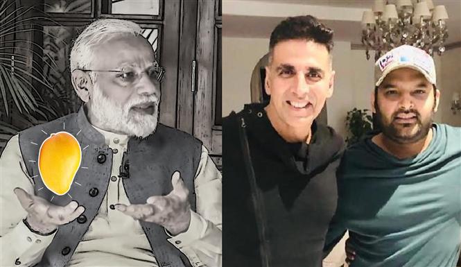 Akshay Kumar, Kapil Sharma sort issues over the 'Mango' incident reference! 