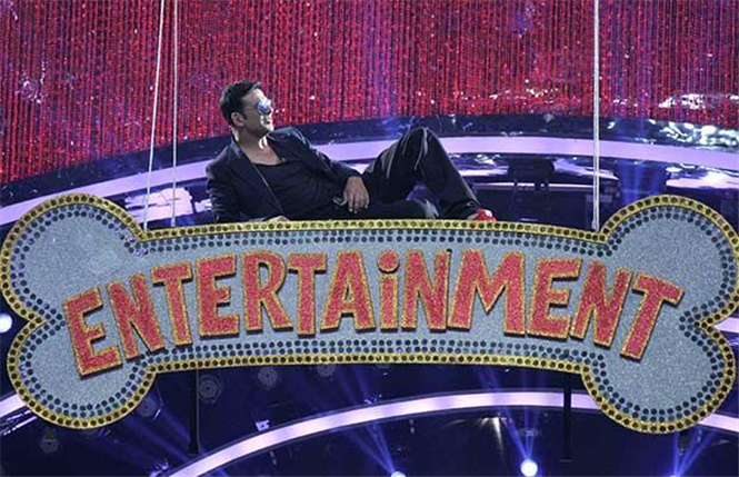 Akshay Kumar promotes Entertainment on Jhalak Dikhla Jaa Its Entertainment