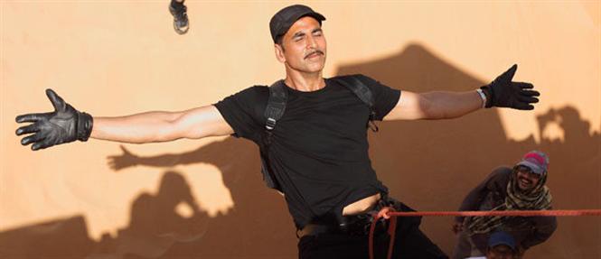 Akshay Kumar's shoots action sequence for Baby despite scorching heat