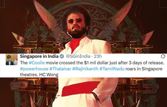 Amidst the Coolie Singapore box-office fervour, Ba...