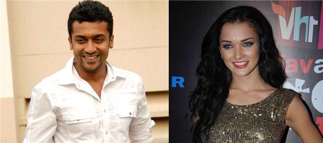 Amy Jackson to romance Suriya next?