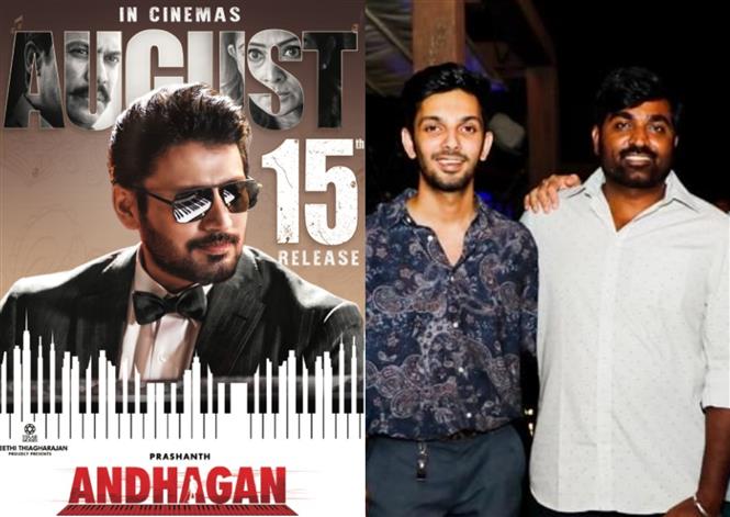 Andhagan: Vijay Sethupathi, Anirudh sing for actor Prashanth!