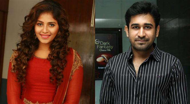 Anjali and Vijay Antony for the first time