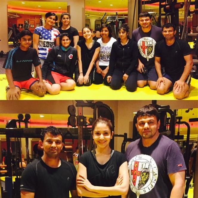Anushka Sharma thanks wrestling teachers for training her for 'Sultan'