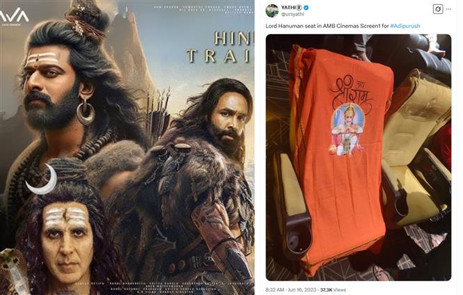 "Anyone who trolls Kannappa will face the wrath of Lord Shiva" is the new Adipurush Hanuman Seat!