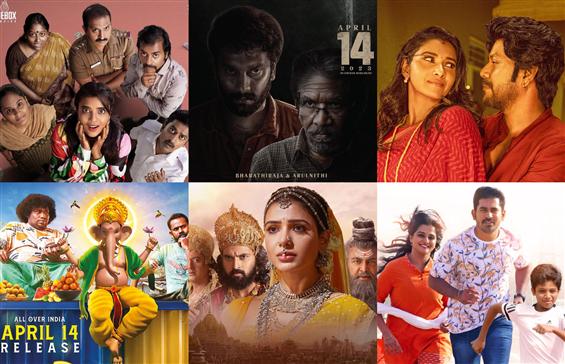 April 14/ Tamil New Year Gets Crowded With Movie Releases!