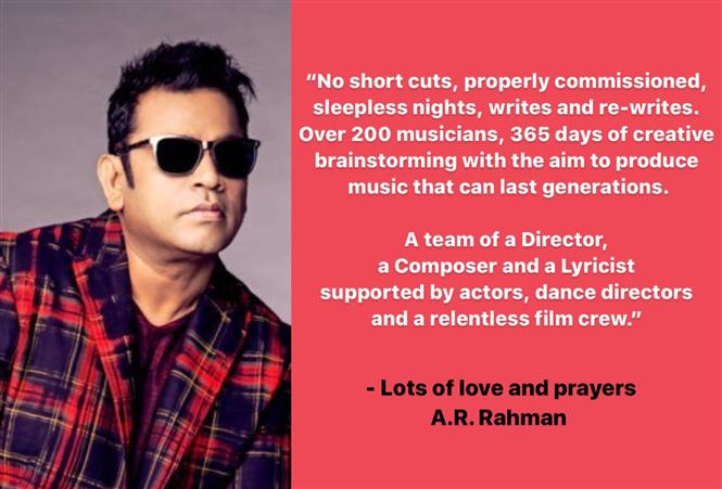A.R. Rahman breaks silence on Masakali remix & his response is loud & clear!