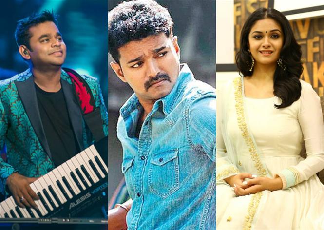 A.R. Rahman, Keerthy Suresh confirmed for Vijay 62