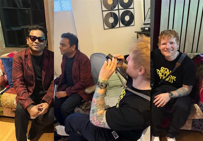 AR Rahman surprise act in Ed Sheeran's Chennai Concert