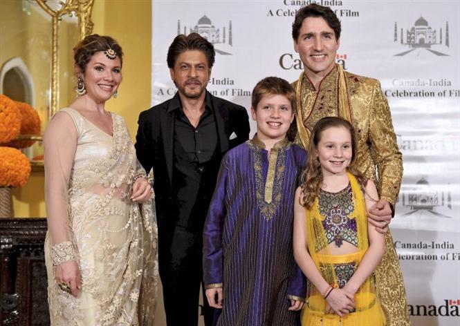 A.R. Rahman welcomes Justin Trudeau : Canadian PM meets Shahrukh, Aamir & other Bollywood actors